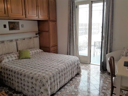 Casa Maria Cristina - large terrace with sea view towards Capri and Positano