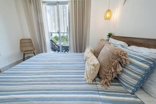 Charming 1-bedroom apartment in lovely Juan Dolio with AC, fitness room, WiFi