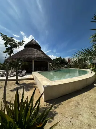 Luxury villa in chicxulub & amenities