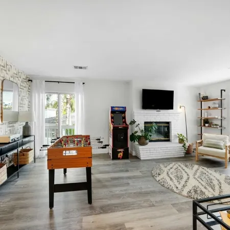 Luxe & Spacious Retreat - Steps to Beach Game Room