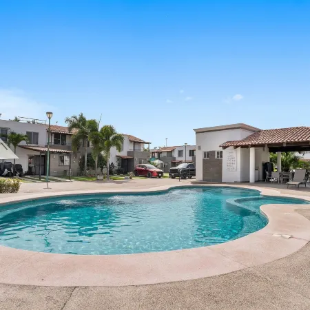 Modern Pool Side House