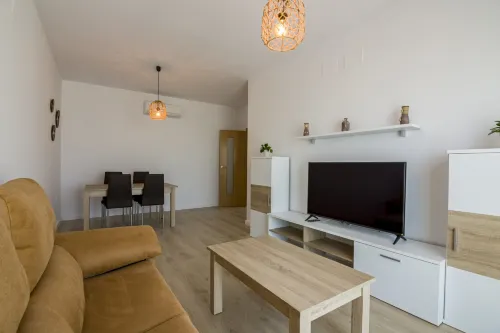 River-view Apartment in Ayamonte - Küvet
