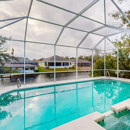 Prime House With Lanai, Private Pool, Bbq, and Water Views