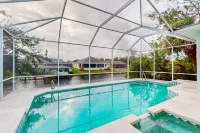Prime House With Lanai, Private Pool, Bbq, and Water Views - واي فاي