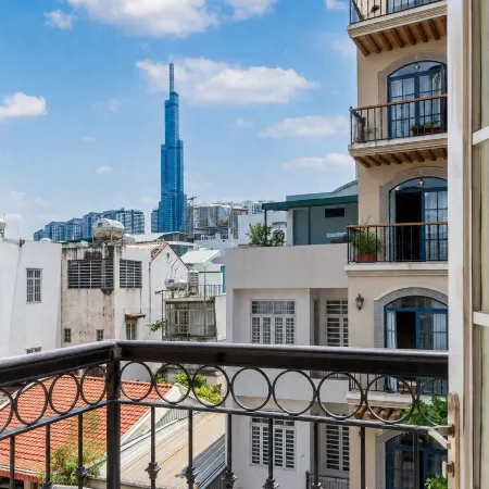 LiLiHomes Thao Dien by DNM Hospitality Отели рядом с достопримечательностью «Курортный отель Binh Quoi 2»
