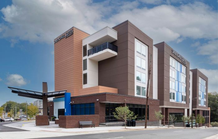 SpringHill Suites Durham City View