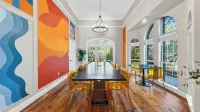 The Reset Estate by Avantstay Sleeps 22 Pool + Hot Tub + Sauna Game Room + Casita 2 Acres - 露台