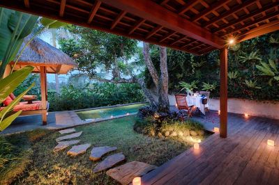Pool Villa with Rice Field View and Complimentary Afternoon Tea