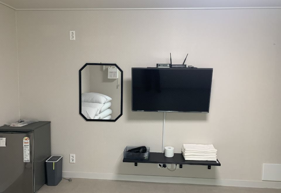 호텔섬앤썸의 펜션형 객실 주방