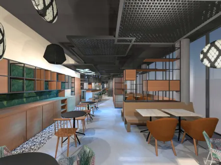 Ibis Bourgoin Jallieu Medipole Отели в г. Сент-Альбан-де-Рош