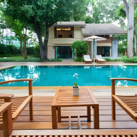 Raya Resort Beach front - The Most Green Resort in Cha-Am