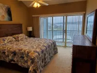 Three bedroom, three bath upper floor unit with great views!