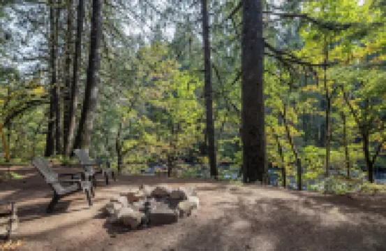 "UpRiver Nest" - Cabin on the Mckenzie River in Oregon