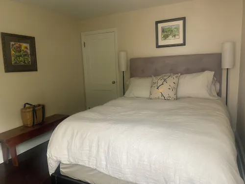Cozy cottage with AC. Walk to downtown.