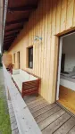 Exclusive, sunny new-build vacation apartment with the flair of a former barn Hotels in Görisried