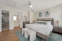 New Nags Head Remodel! Heated Pool - Hot Tub- Fire Pit. Steps to Beach. Dogs ok.