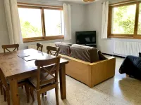 Large T2 on the garden level of CHALET in BARCELONNETTE (04400)