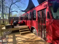 Trolley and The Treehouse #hiking #love #friendcation Hotels in Doyle