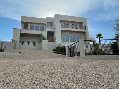 100 mile views! 6000 sq ft 4-bedroom house, salt pool in fabulous Fountain Hills Hotels near St Bernard of Clairvaux Catholic Church