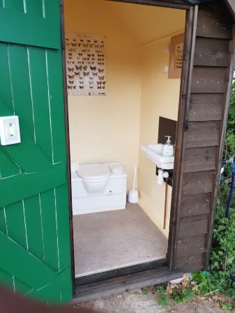 Shepherd's Hut set in private meadow