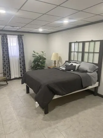 Working farmette at converted warehouse in the Allegany Mountains.