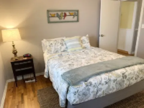 Cottage -Private Hot Tub, Fire Pit, Covered Deck, 20 steps from Lake Hamilton