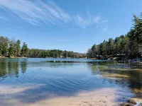 Newly Listed Lake House! Sleeps up to 12. Large sandy beach & swim area