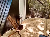 The EH Frame with Tree Pod in the woods!