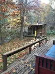 French Creek Inn.    Creekside Cabin with Fire Sauna