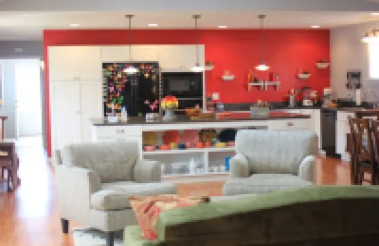 Stay in downtown Three Oaks overlooking the main street!