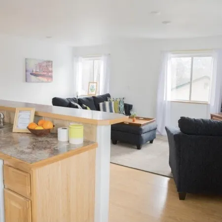 Full Apartment on Peaceful Alaskan Homestead