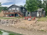 Beautiful year round lake home!  Sleeps 8 comfortably!