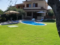 Villa with pool in a quite Village near the Beautiful Sandy beach of Costa Rei