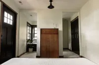 Japanese timberframe tiny house perched on side of Lookout Mountain