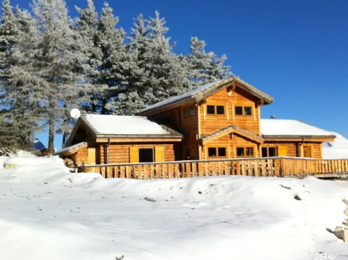 authentic Scandinavian log cabin