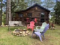 Port Sanilac Log Cabin--Incredibly Cute!