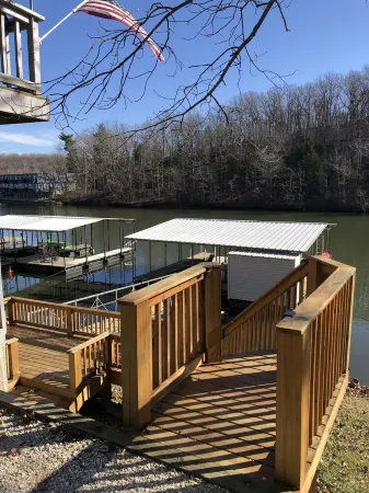 House on a quiet uncrowded cove