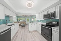 Newly Renovated Cape Canaveral Home 1 Block From the Beach with an Amazing Pool