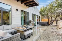 Modern Lake Retreat w/ Hot Tub & Outdoor Living