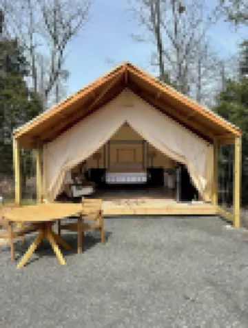 Couples Glamping Tent Near the Buffalo River