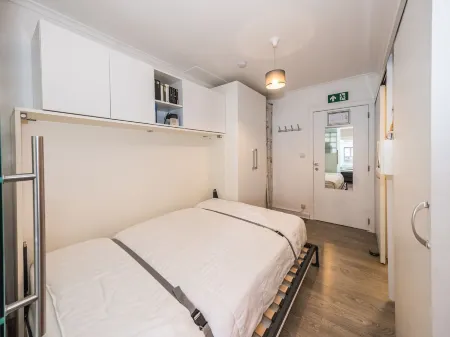 Spacious Studio with Separate Sleeping Area