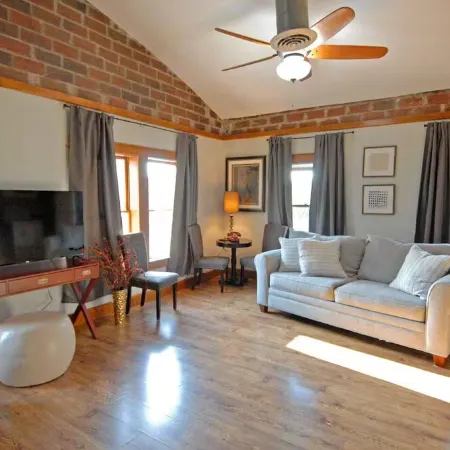 "Historic Loft Retreat in Downtown Bloomington"