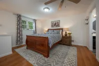 Country View Oasis with Firepit and Zip Line - Charming Rustic Retreat