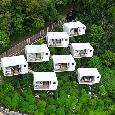 The Forest Cabin Kintamani Hotels near INDOMART KINTAMANI