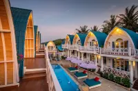 Santorini Beach Resort Hotels in Gili Trawangan