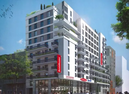 Residhome Saint Ouen Отели рядом с достопримечательностью «Alstom»