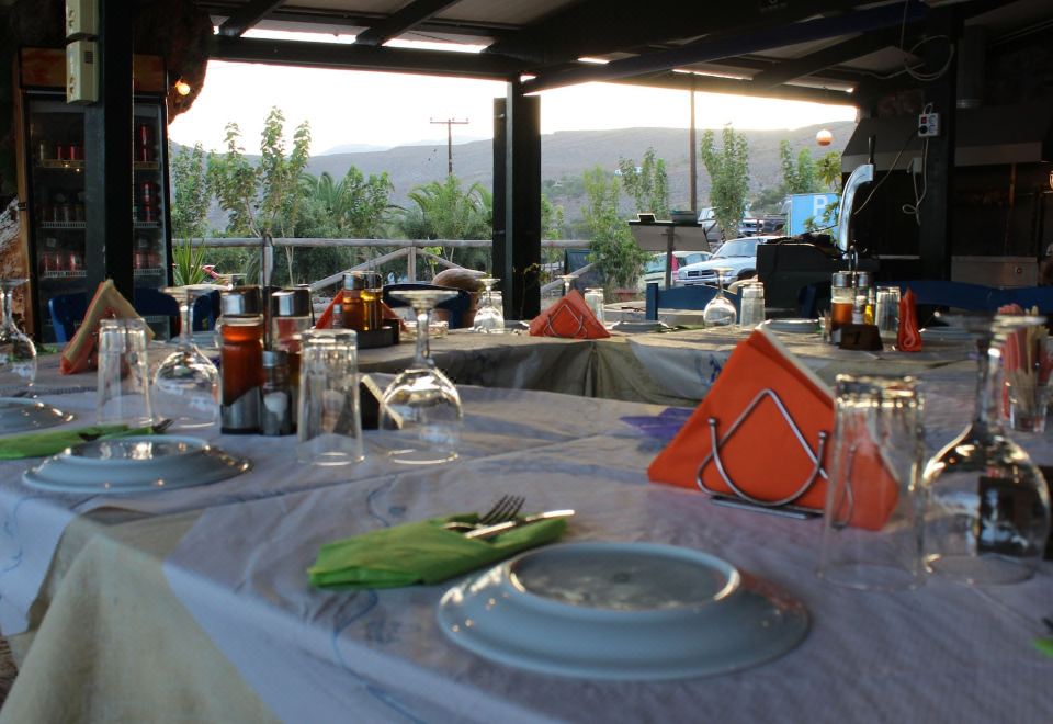 알키오니 시 뷰의 테라스에서 바라본 바다 전망