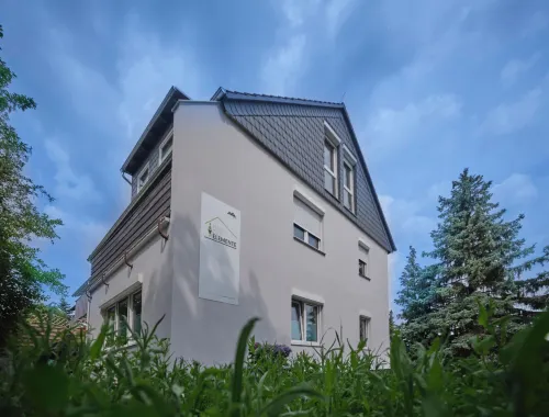 Haus der Elemente - vue sur la montagne