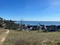 House Boddenkieker 1, Rügen, terrace with magnificent sea view, Göhren, Sellin
