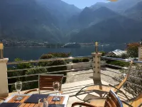 Ground Floor. Private Terrace, Shared Pool, Views across Fjord to Kotor Old Town